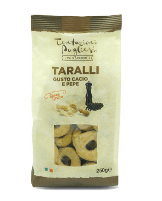 Linea Gourmet - Taralli Cacio e Pepe