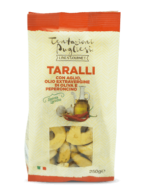 Linea Gourmet - Taralli Aglio, Olio e Peperoncino